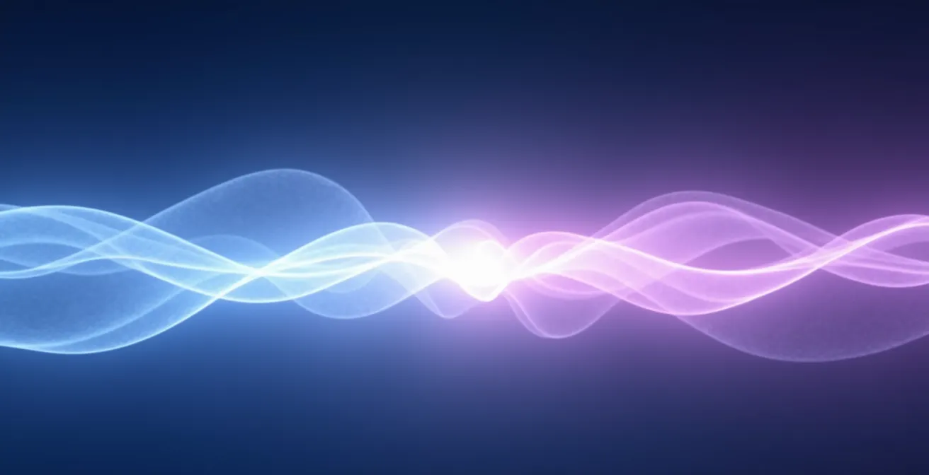 Espectro visual mostrando la gradación desde intuición hasta canalización directa