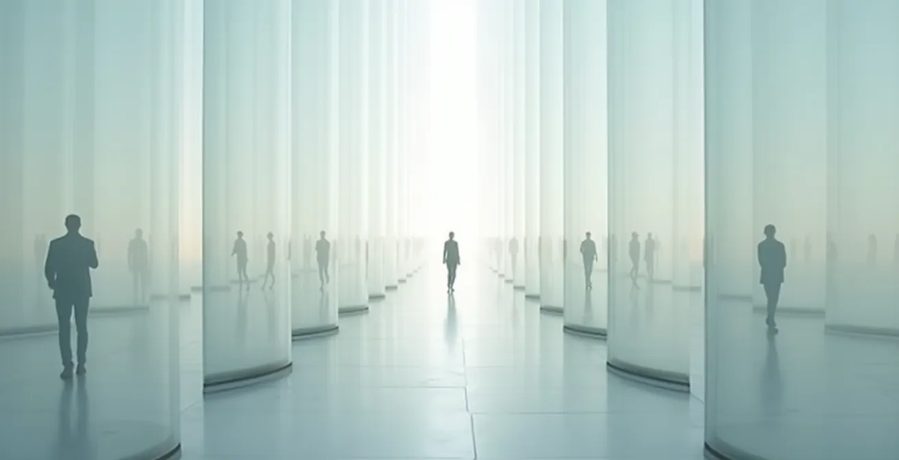 Representación visual de líneas de tiempo múltiples y la percepción temporal en la clarividencia