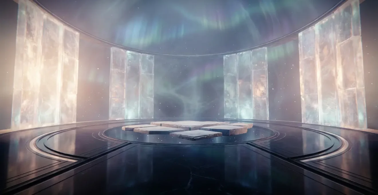 Espacio sagrado interior visualizado como templo astral para meditación y viajes visionarios